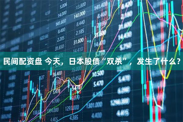 民间配资盘 今天，日本股债“双杀”，发生了什么？